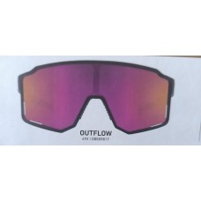 OUTFLOW   Matt Light Grey   lens- Vario Grey Rose Red Mirror cat. 1-3 , CBS09817 